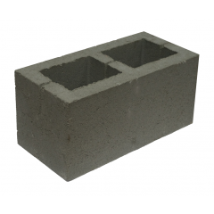 Бетонный блок Ореол-1 стеновой стандартный 390x190x188 мм (С) Херсон