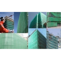 Сітка захисна фасаду для риштувань полімер зелена Київ