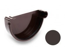 Заглушка правая Galeco PVC 90/50 90 мм темно-коричневый