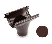 Воронка Galeco PVC 110/80 107х220 мм шоколадно-коричневый