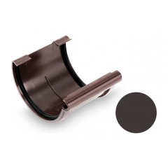 Муфта желоба Galeco PVC 90/50 90х87 мм темно-коричневый Чернигов