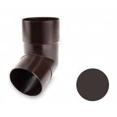 Колено 67 градусов Galeco PVC 150/100 отливное под хомут 100 мм темно-коричневый Тернополь