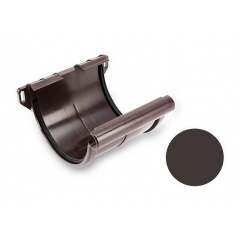Муфта желоба Galeco PVC 150/100 148х150 мм темно-коричневый Николаев