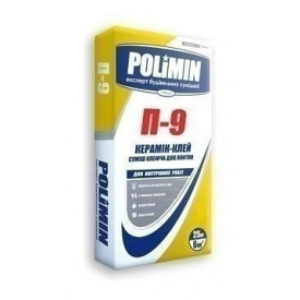 Клейова суміш Polimin Керамік клей П-9 25 кг