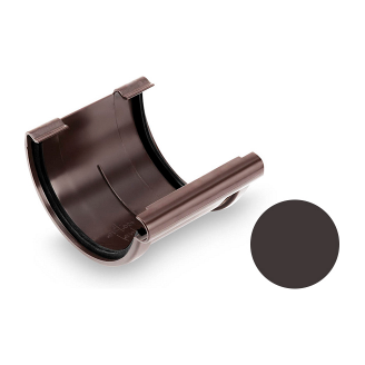 Муфта желоба Galeco PVC 90/50 90х87 мм темно-коричневый