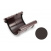 Муфта желоба Galeco PVC 150/100 148х150 мм темно-коричневый