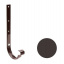 Кронштейн желоба металлический Galeco PVC 150/100 148х335 мм темно-коричневый Запорожье