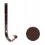 Кронштейн желоба усиленный Galeco PVC 130 132х315 мм шоколадно-коричневый Киев