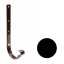 Кронштейн желоба усиленный Galeco PVC 130 132х315 мм черный Винница