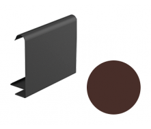 Декоративная планка для софита Galeco STAL 2 125/80 107х295х2000 мм шоколадно-коричневый