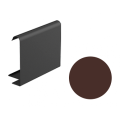 Декоративная планка для софита Galeco STAL 2 125/80 107х295х2000 мм шоколадно-коричневый Черновцы
