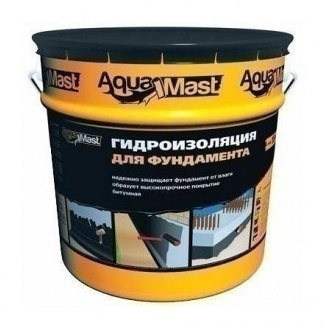 Мастика ТехноНІКОЛЬ AquaMast бітумна УКР 18 кг