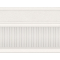Бордюр Inter Cerama ARTE 17,5x23 см белый Черновцы