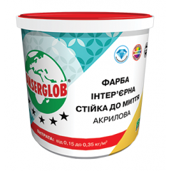 Краска Anserglob акриловая 15 кг белый Киев