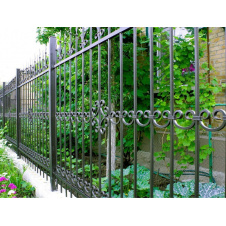 Кованый забор С-03 1600 мм