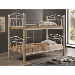 Ліжко Domini Design Міранда двоярусне 960x2150x1780 мм крем Тернопіль