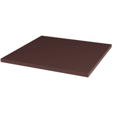 Напольная клинкерная базовая гладкая плитка Paradyz Natural BROWN 30x30 см