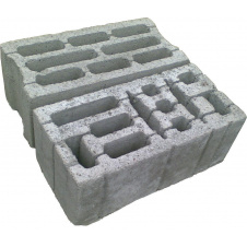 Шлакоблок 190х190х390 мм