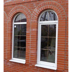 Аркове вікно Rehau 800х1700 мм Київ