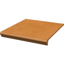 Ступень клинкерная с капиносом прямая Paradyz AQUARIUS BEIGE 30х33 см