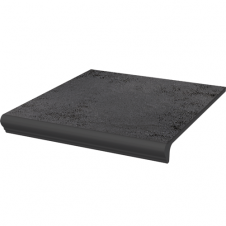 Ступень с капиносом Paradyz Semir Grafit прямая 30х33 см