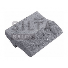 Камінь навісний лицьовий Сілта-Брік Сірий 14 200х150х65 мм Свеса