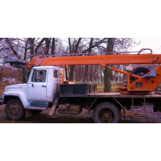 Аренда телескопической автовышки Газ-3309 18 м