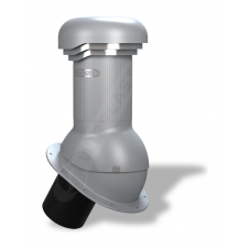 Вентиляційний вихід Wirplast Wirovent Normal Pro W05 125x440 мм сірий RAL 7046