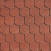 Битумная черепица IKO Victorian 336х1000 мм 10 Tile Red