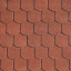 Бітумна черепиця IKO Victorian 336х1000 мм 10 Tile Red Київ