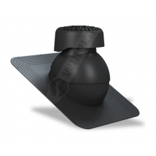 Фановий вихід Wirplast Standard K82 110х265 мм чорний RAL 9005