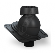Фановий вихід Wirplast Uniwersal K86 110х265 мм чорний RAL 9005