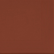 Сходинка кутова клінкерна Cerrad 300х300х11 мм rot