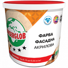 Фарба фасадна акрилова універсальна Anserglob 14 кг Київ