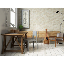 Фасадна плитка Cerrad Kallio Cream 450x150x9 мм