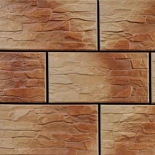 Фасадна плитка Cerrad CER 8 структурна 300x148x9 мм mocca