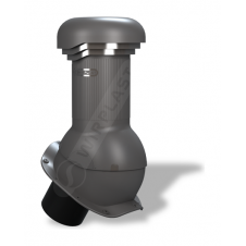 Вентиляционный выход Wirplast Wirovent Perfekta Pro W14 150x440 мм графитовый RAL 7024