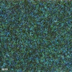 Ковролін Beaulieu Real Picasso Gel поліпропілен 6 мм 4х30 м зелено-синій (6619)
