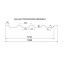 Профнастил Rauni HC-44 1080/1010 мм 0,5 мм MAT Polyester SeAH Steel (Корея) RAL 8017 Київ