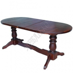 Стіл розсувний МебліЕко Аврора 80х160 см (101036) Пологи