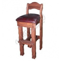 Стілець барний МебліЕко Добряк м'який 430х440х1200 мм (101070) Нікополь