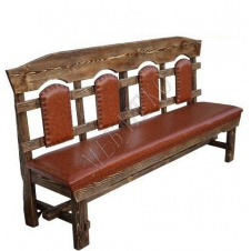 Лавка МеблиЭко Королевская мягкая 160 см (101398)