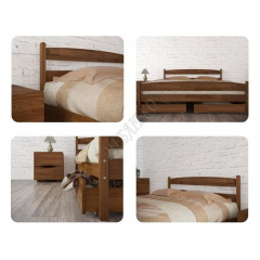 Кровать МеблиЭко Лика 80х200 см (101437) Ахтырка