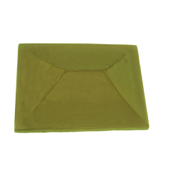 Кришка ковпак для забору Китай жовта 310х430 мм Жмеринка