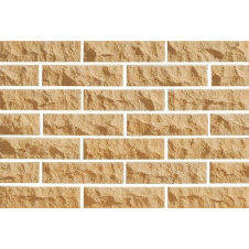 Фото - Цегла облицювальна ECOBRICK скеля рваний камінь апельсиновий 250x100x65 мм Цегла облицювальна ECOBRICK скеля рваний камінь апельсиновий 250x100x65 мм