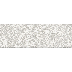 Плитка Opoczno Pret a Porter white inserto flower 25x75 см Ужгород