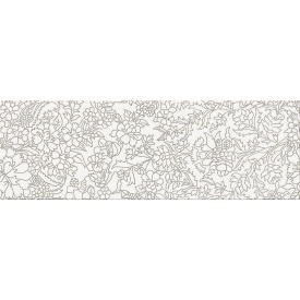 Плитка Opoczno Pret a Porter white inserto flower 25x75 см