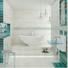 Плитка декоративная Paradyz Laterizio Inserto A стеклянная 300х600х8 мм Харьков