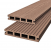 Террасная доска Woodplast Bruggan 125x23x2200 мм cedar