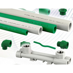Труба полипропиленовая PipeLife PP-R PN20 25х4,2 мм зеленая Запорожье